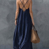Luna - Maxi Sukienka Boho Patchwork