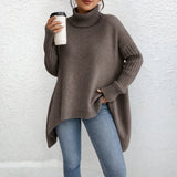 Brigit™ | Sweter z wysokim kołnierzem