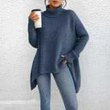 Brigit™ | Sweter z wysokim kołnierzem