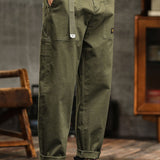 Męskie | Spodnie utility w stylu vintage