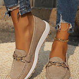 Eli - Płaskie Buty z Klamrą
