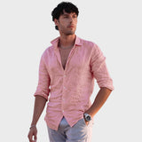 Leonardo - Koszula lniana casual