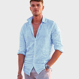 Leonardo - Koszula lniana casual