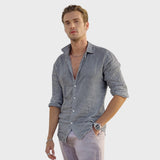 Leonardo - Koszula lniana casual