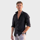 Leonardo - Koszula lniana casual