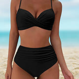 Diana - Elegancki bikini z wysokim stanem