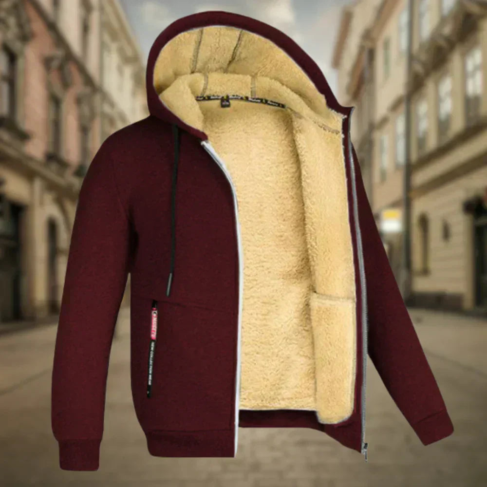 Lourenço - Hoodie Fleece dla Mężczyzn