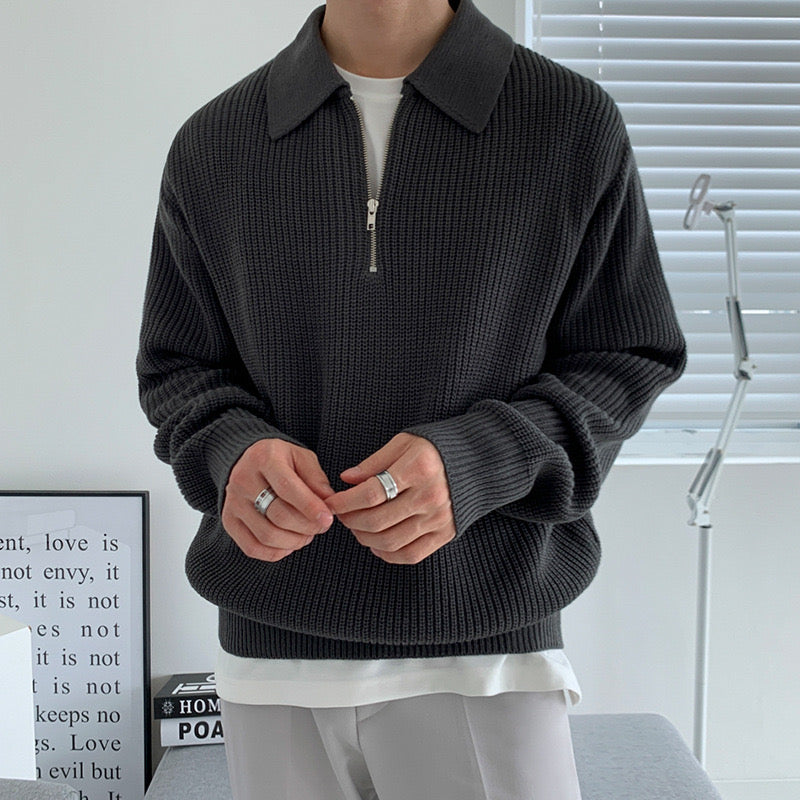 RASON — Sweter z zamkiem