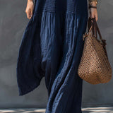 Luna - Maxi Sukienka Boho Patchwork