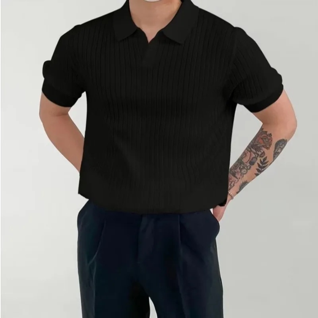 Cristiano - Elegancki Polo Canelado