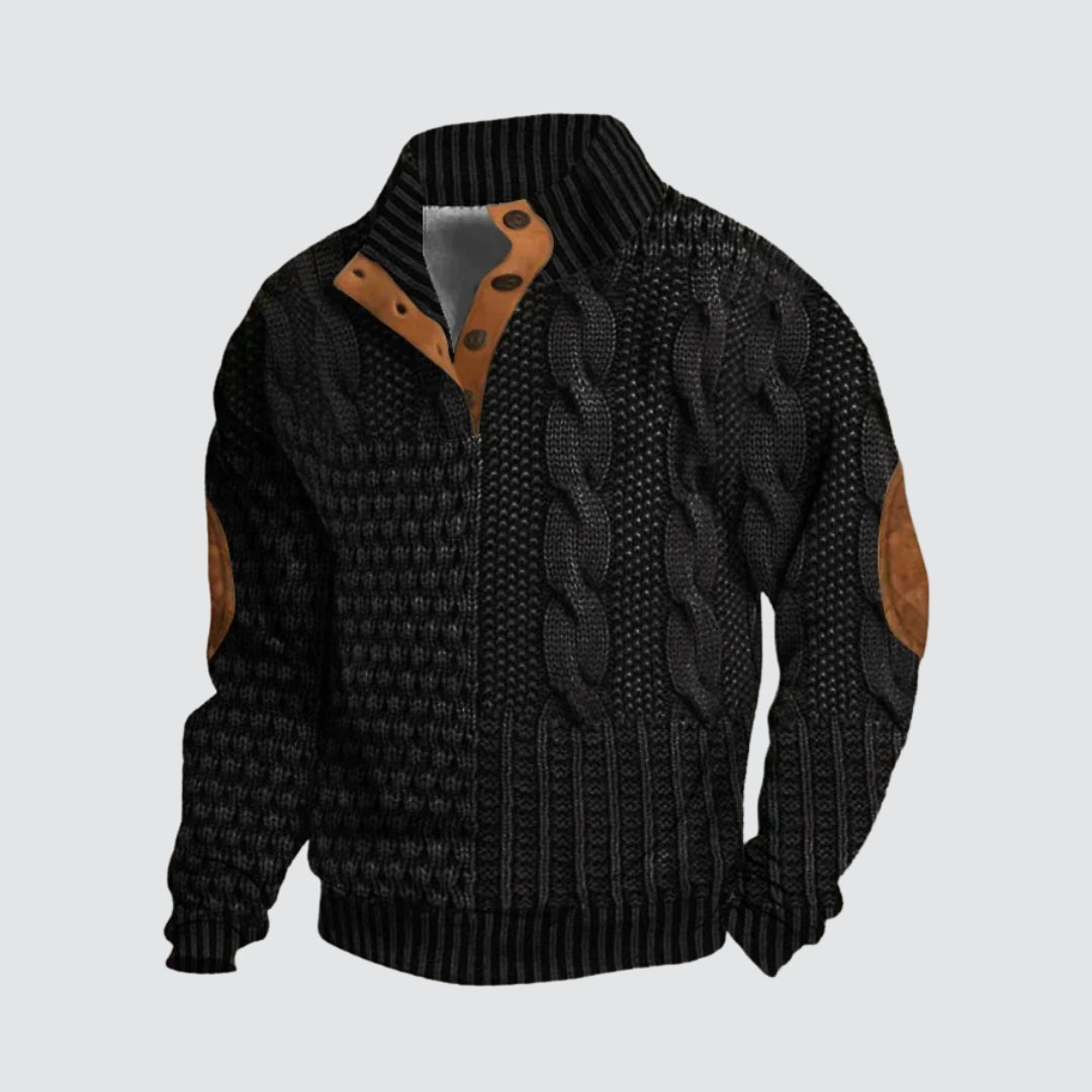 Rui - Stylowy Sweter z Wzorem