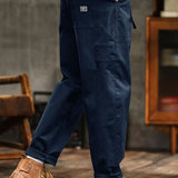 Męskie | Spodnie utility w stylu vintage