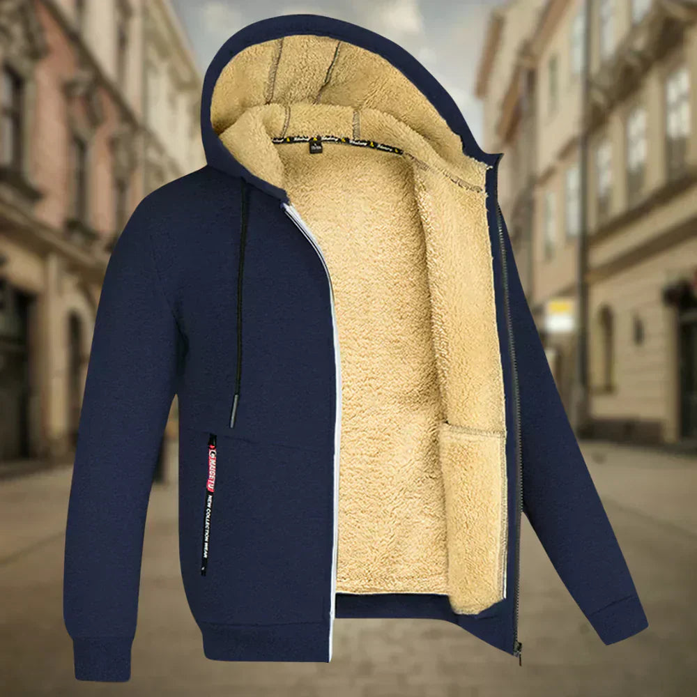 Lourenço - Hoodie Fleece dla Mężczyzn