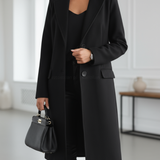 Taylor™ | Długie kaszmirowe płaszcz o eleganckim designie