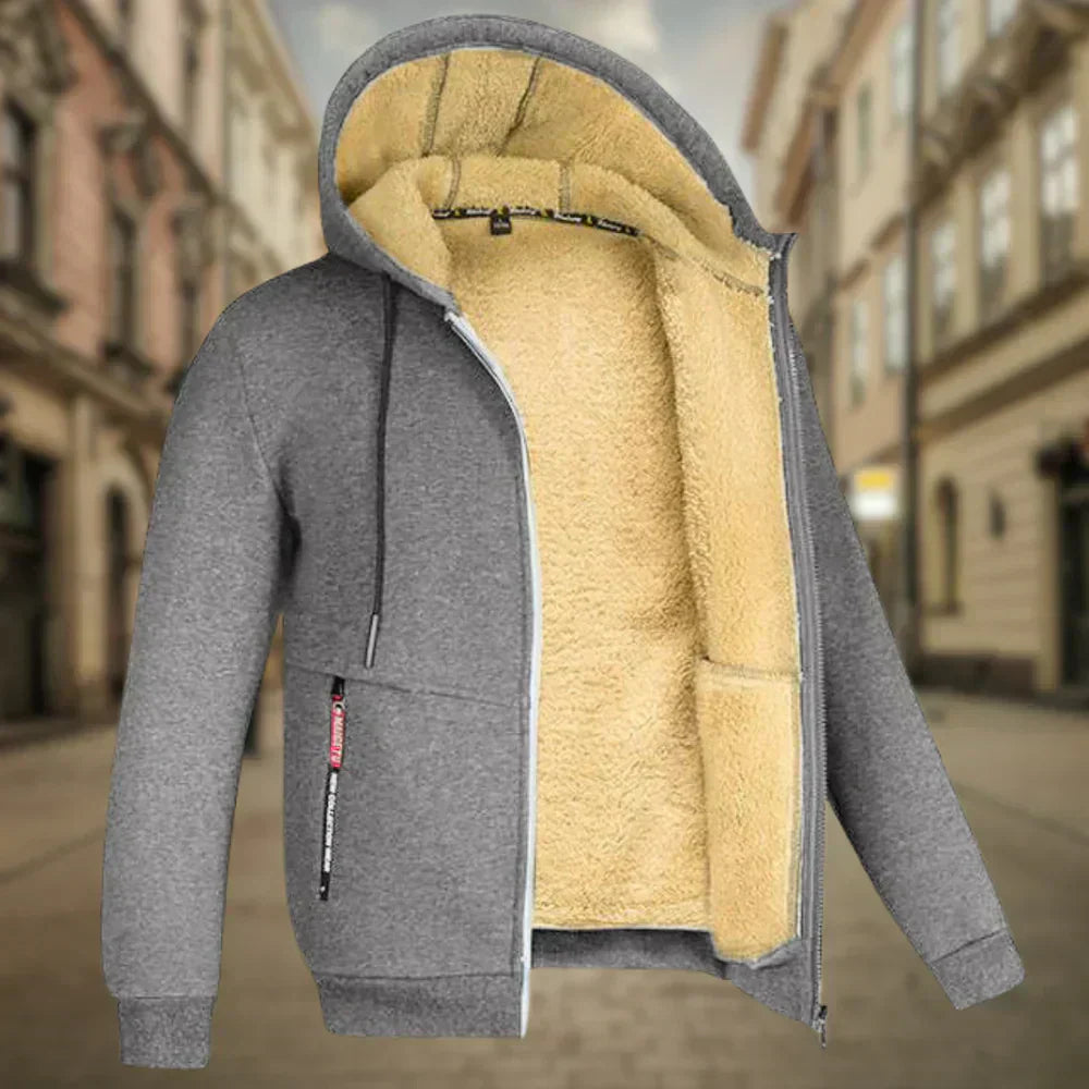 Lourenço - Hoodie Fleece dla Mężczyzn