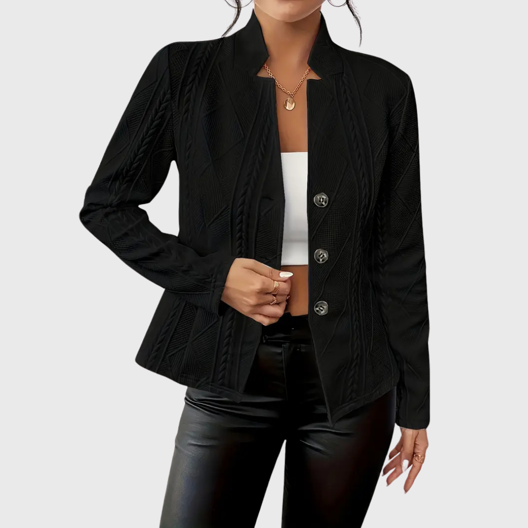 Graça - Płaszcz z eleganckimi detalami