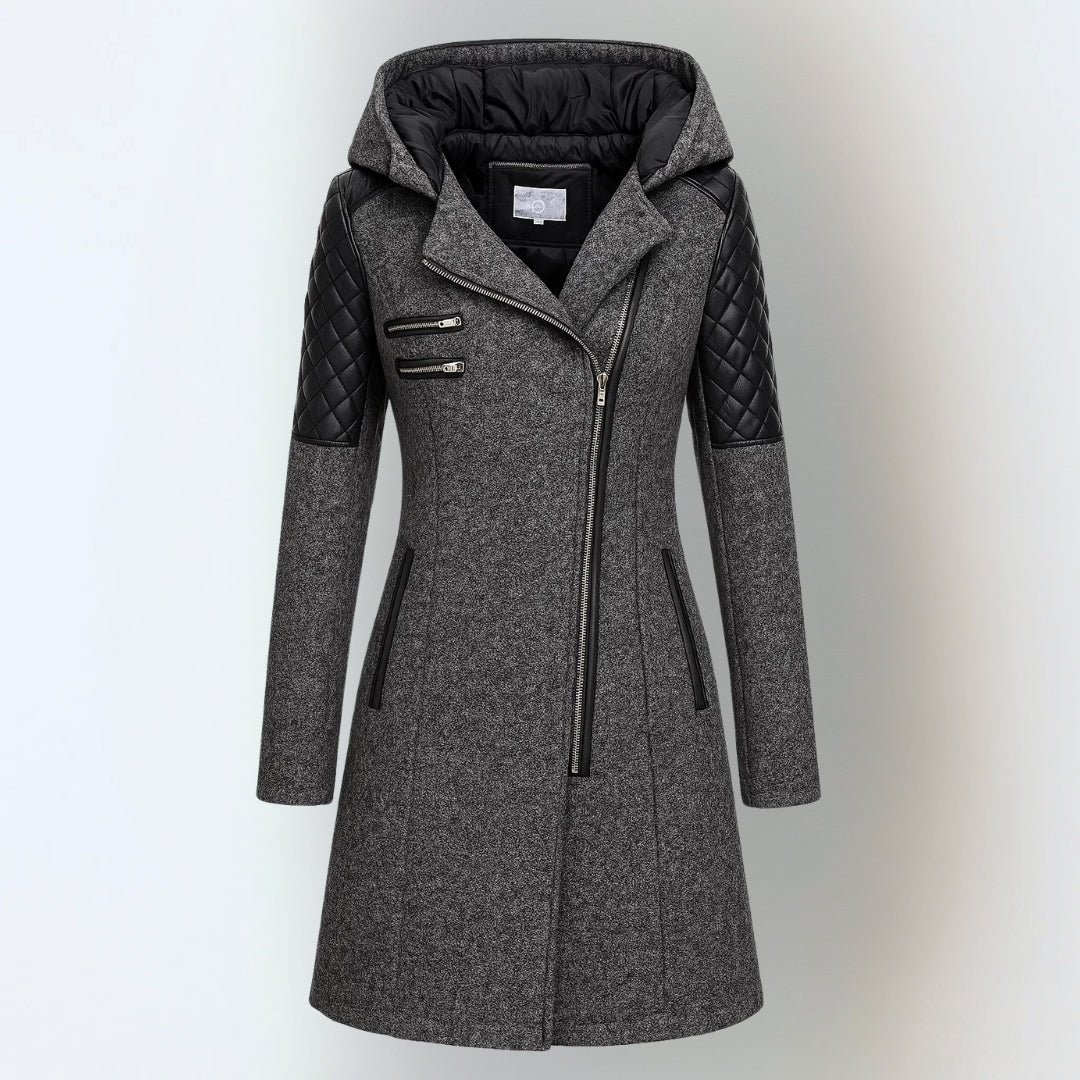 Katrin™ | Elegancki i ciepły zimowy płaszcz