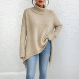 Brigit™ | Sweter z wysokim kołnierzem
