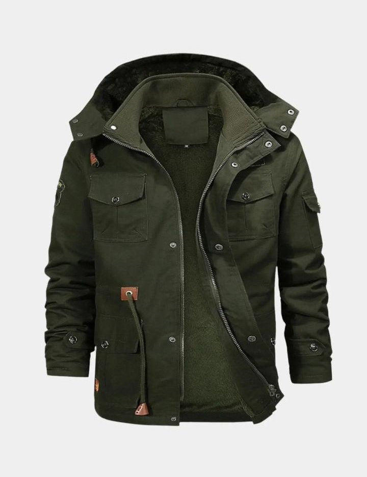 Adrian™ | Kurtka Bomber z Fleece