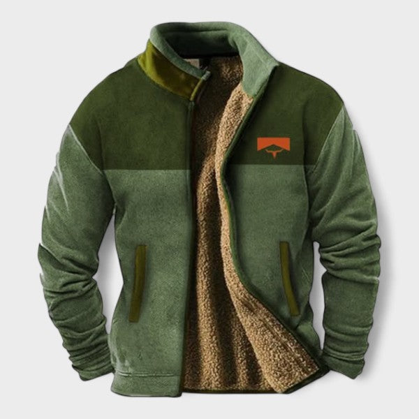 Adrien™ | Stylowa bluza polarowa dla mężczyzn z termalnym podbiciem