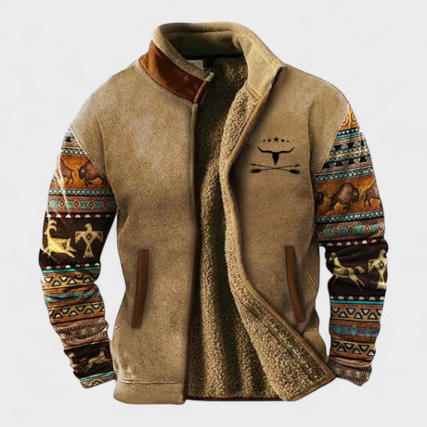 Adrien™ | Stylowa bluza polarowa dla mężczyzn z termalnym podbiciem