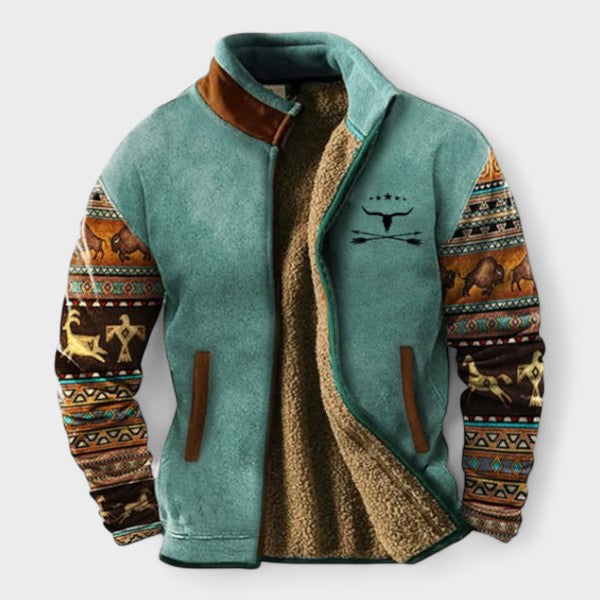 Adrien™ | Stylowa bluza polarowa dla mężczyzn z termalnym podbiciem