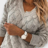 Agnes | Sweter z dekoltem w kształcie V