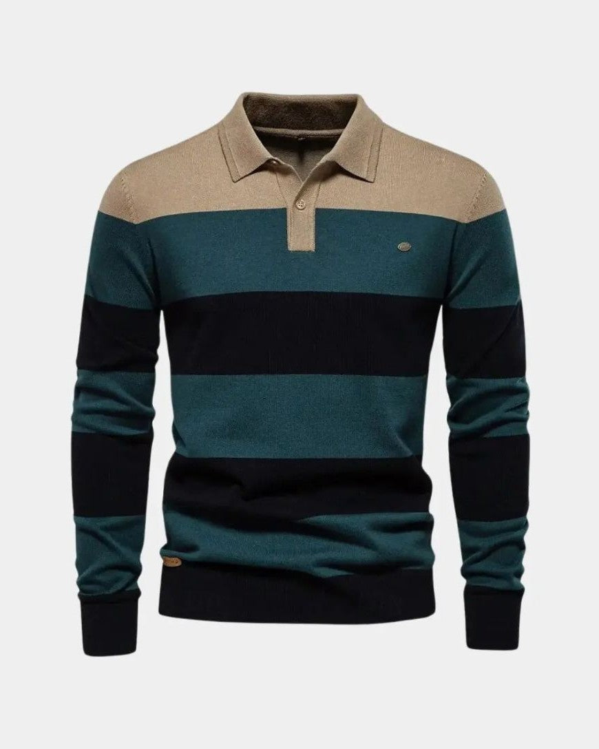 Allan™ | Hoodie z Połowicznym Zamkiem