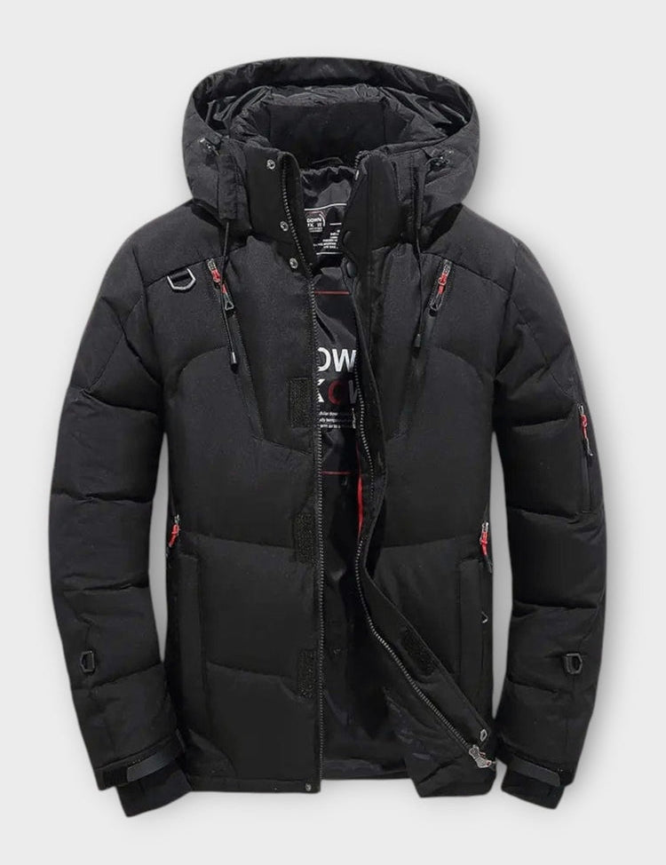 Arktis Pro™ | Męska zimowa parka w jednolitym kolorze
