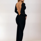 Agata | Elegancka sukienka z odkrytymi plecami