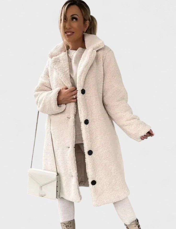 Birgitte™ | Elegancka kurtka teddy o luksusowym designie