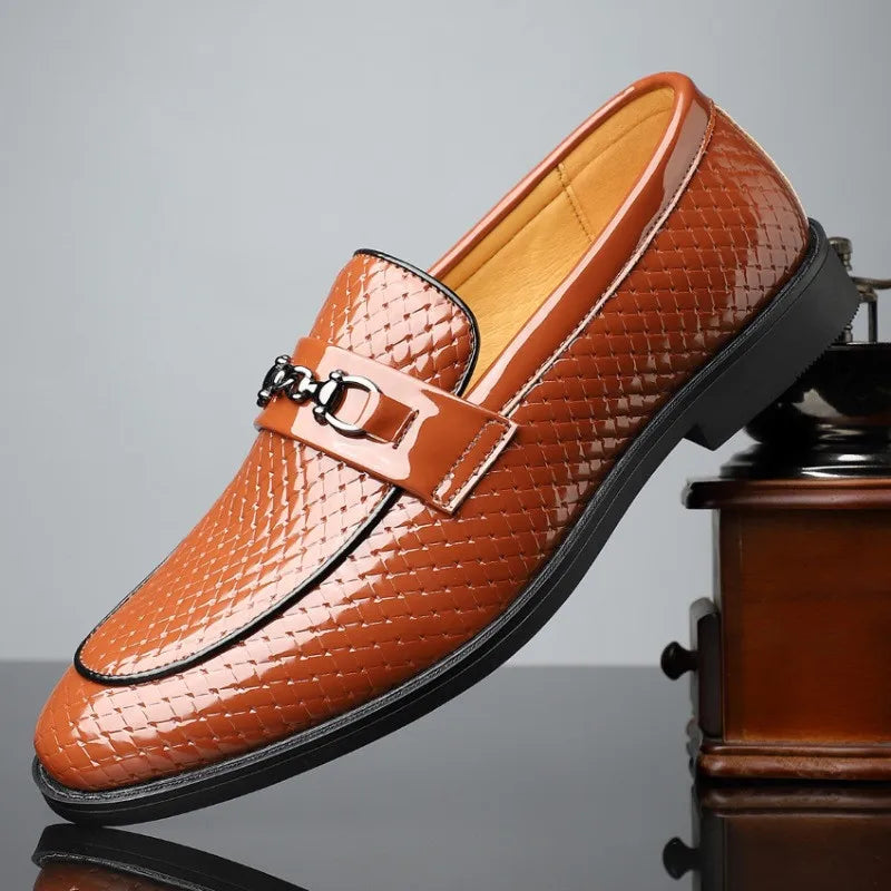 Skórzane loafersy Capri