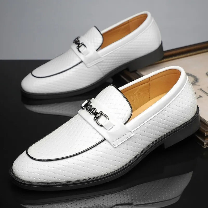 Skórzane loafersy Capri