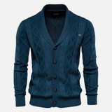 Francisco - Kardigan Argyle Mistura Suave