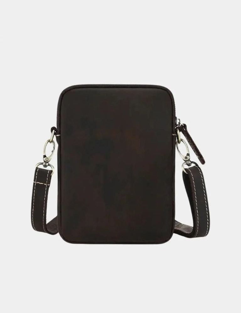 Carl™ | Minimalistyczna skórzana torba na ramię
