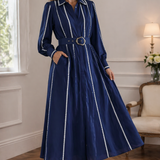 Aleksandra - Sukienka z elegancką talią