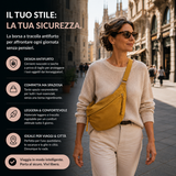 Luce | Torba na ramię w kolorze okra