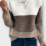 Klara | Sweter z patchworku