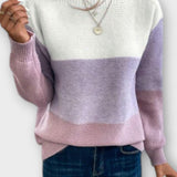 Klara | Sweter z patchworku