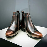 Lourenço - Eleganckie Skórzane Botki