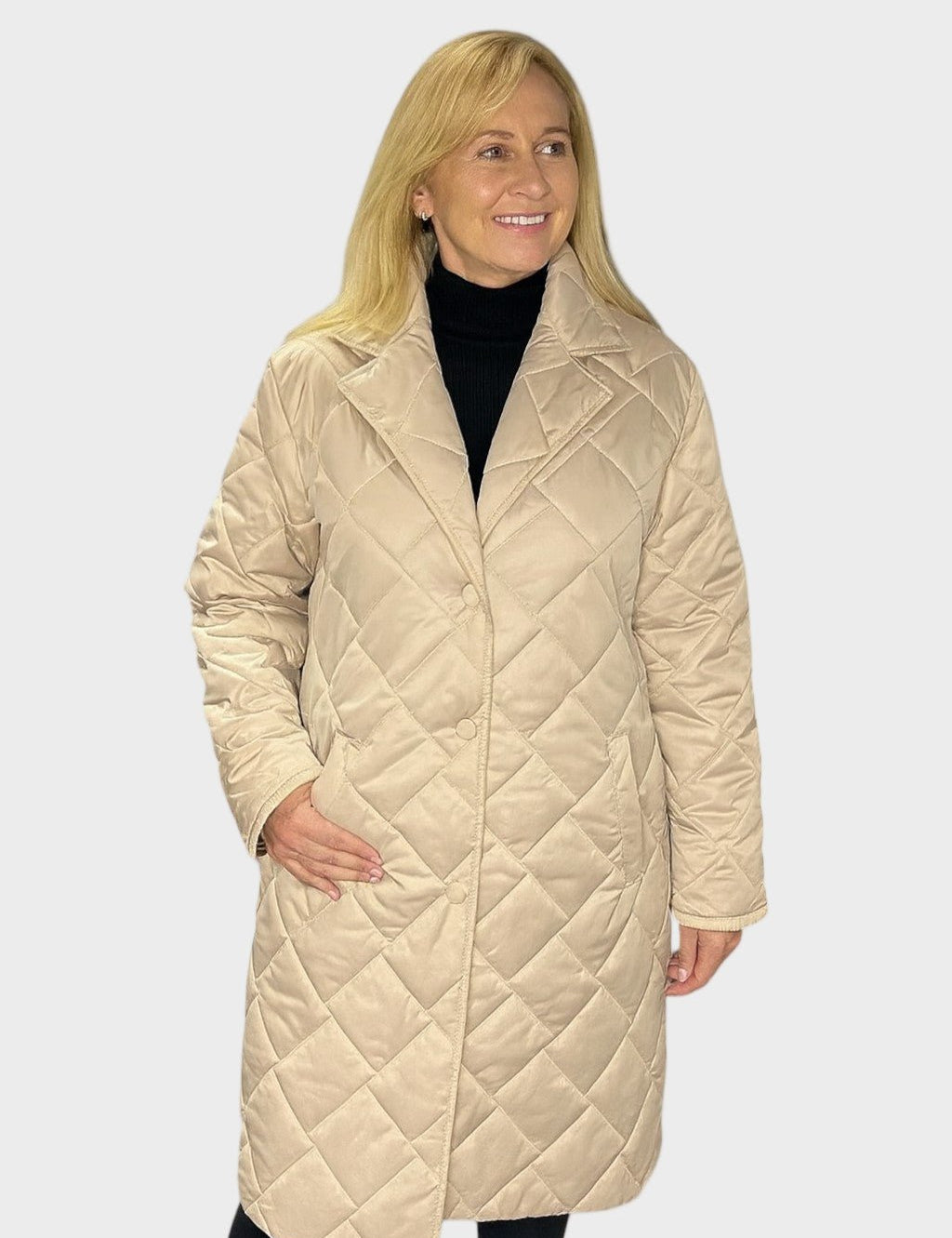 Éclati™ Signe | Odwracany elegancki płaszcz