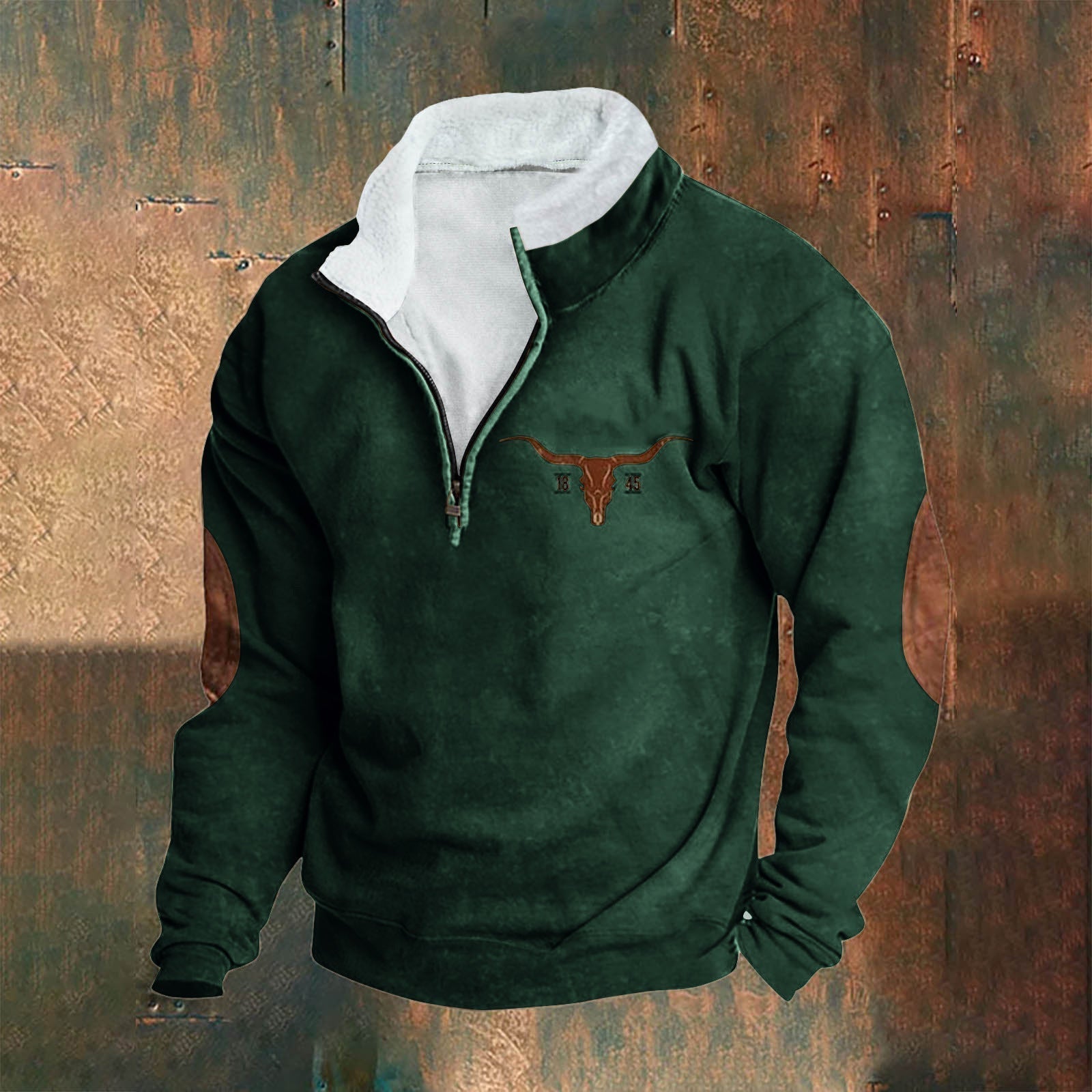 Émeric™ | Elegancki sweter z pół-zamkiem