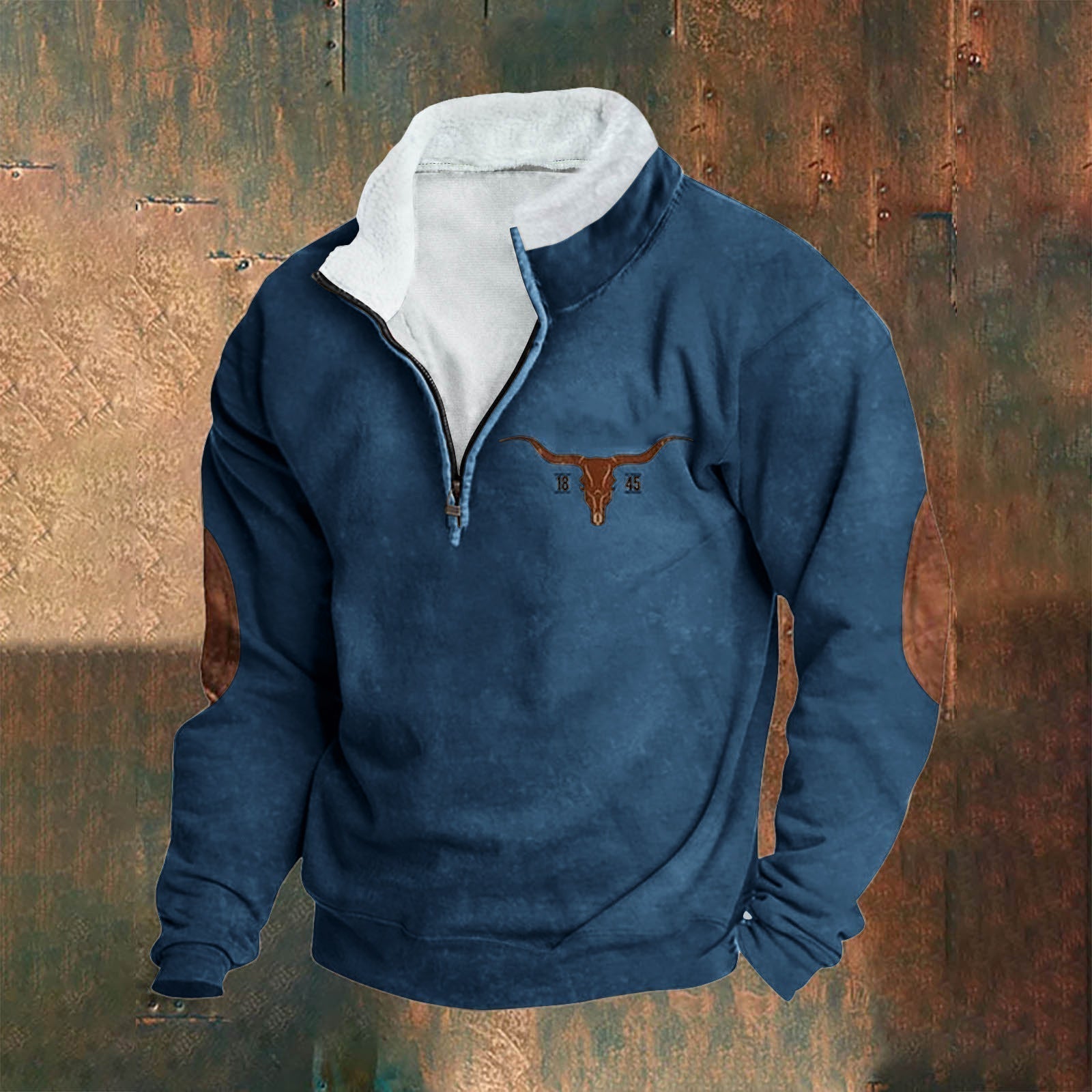 Émeric™ | Elegancki sweter z pół-zamkiem