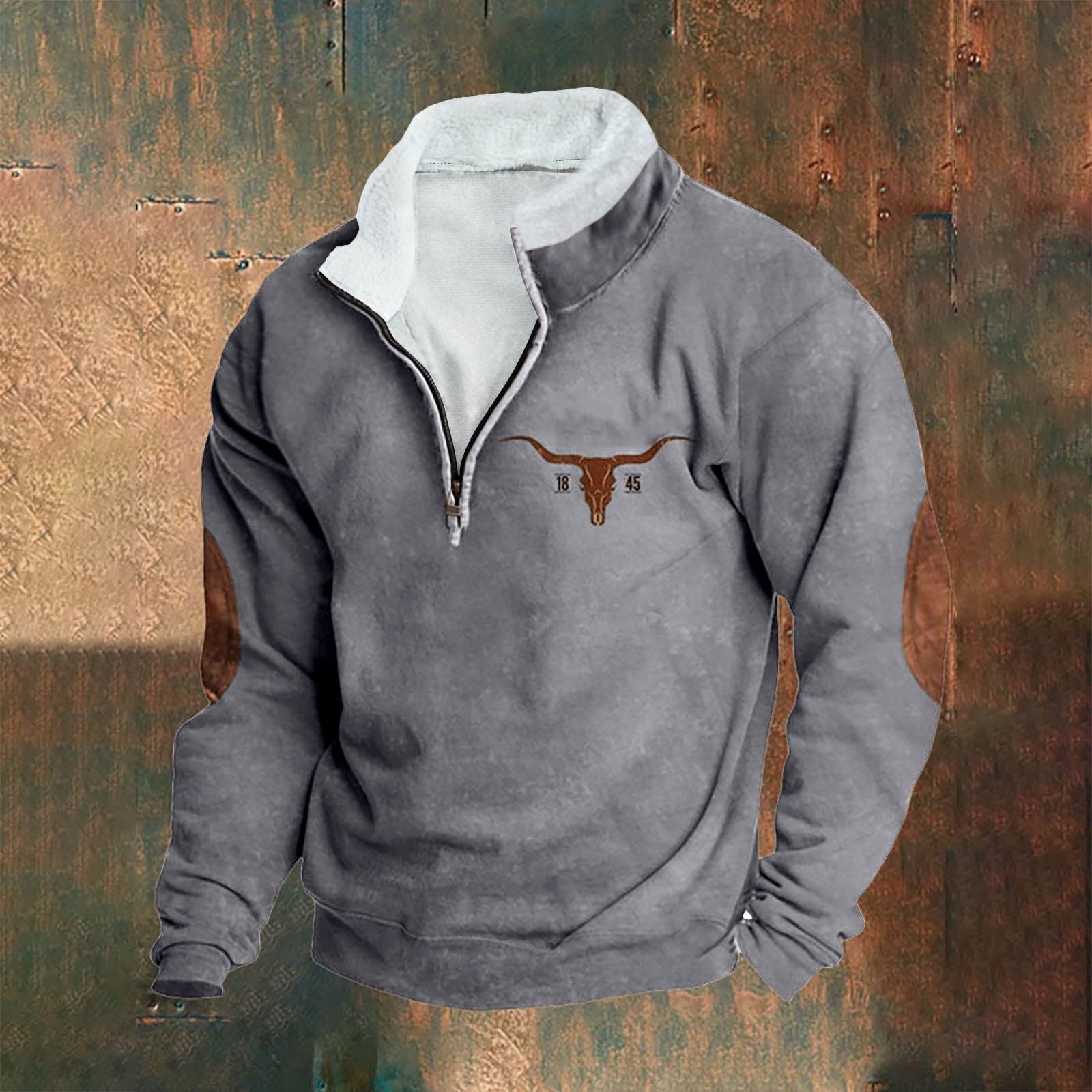Émeric™ | Elegancki sweter z pół-zamkiem
