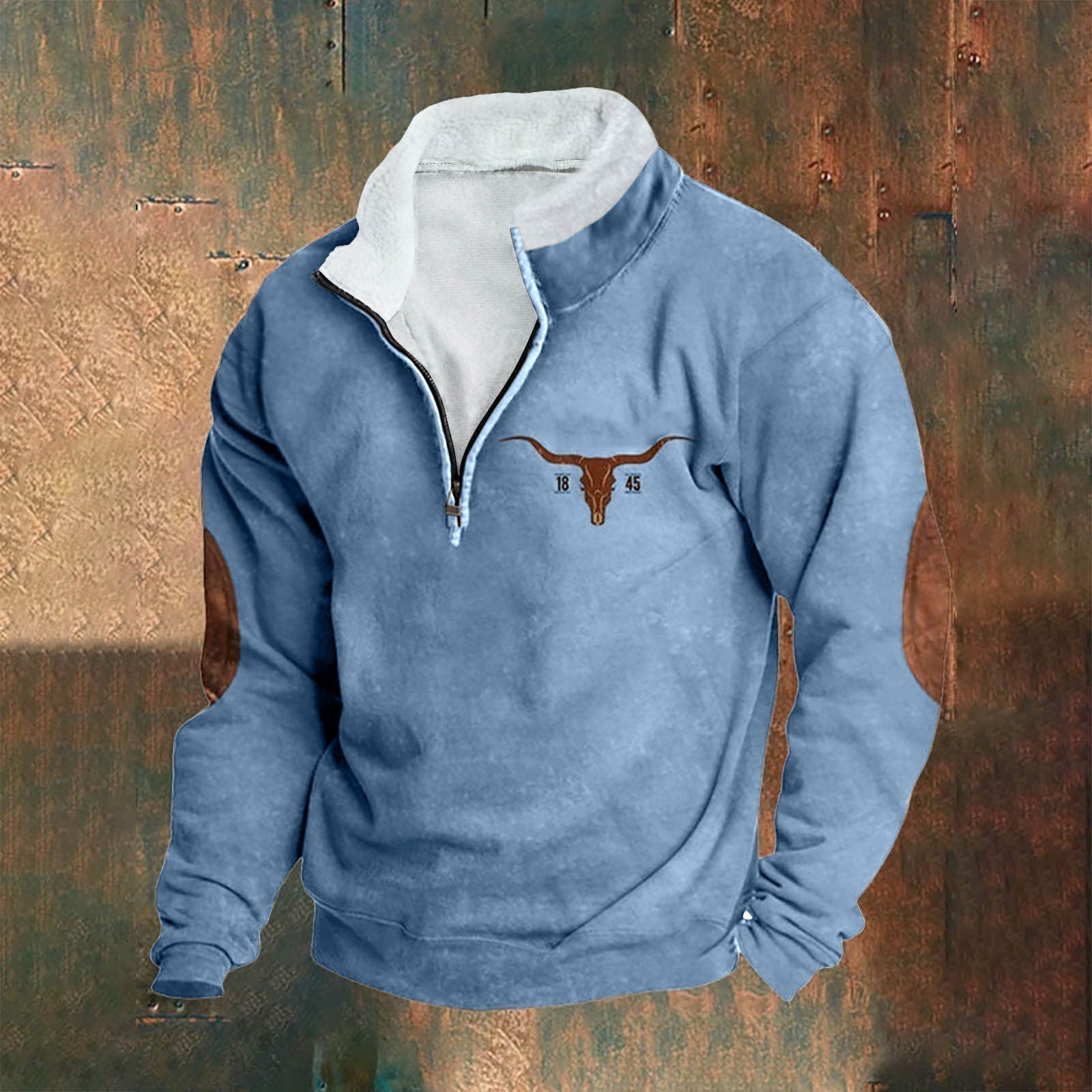 Émeric™ | Elegancki sweter z pół-zamkiem