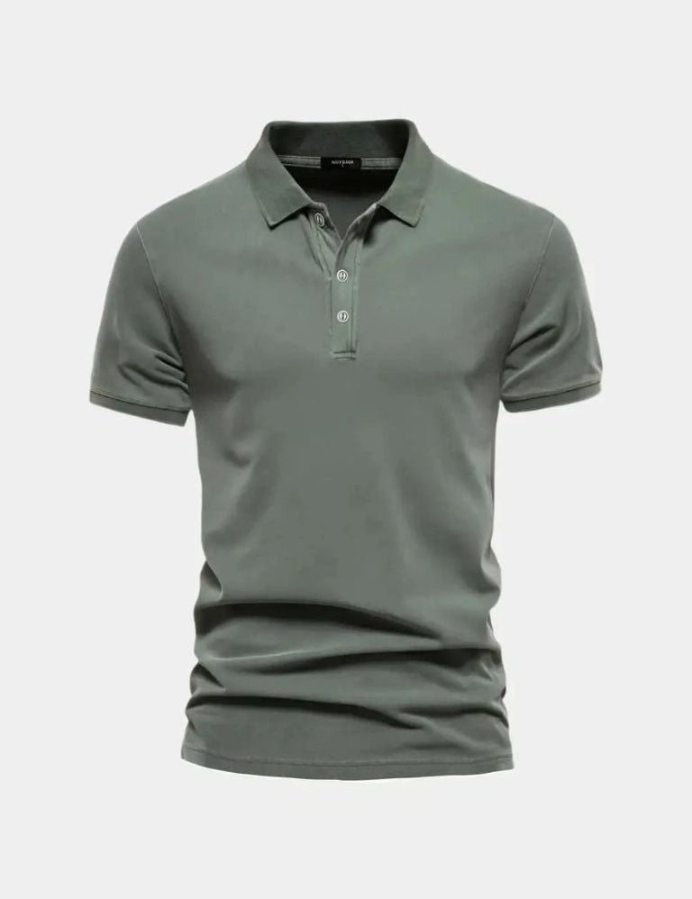 Frans™ | Podstawowa Bawełniana Polo