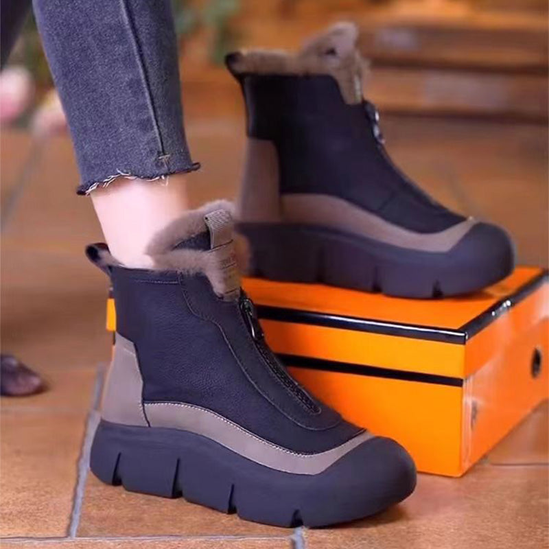 Freja™ | Botki z wysokim kołnierzem