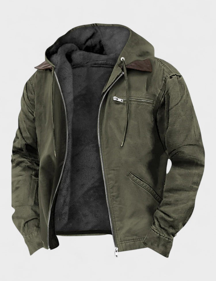 Gaspard™ | Stylowa Bluza z Kapturem i Zamkiem
