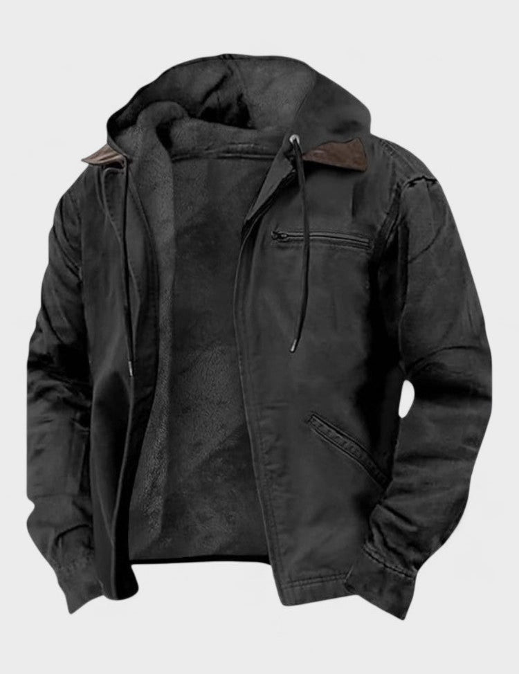 Gaspard™ | Stylowa Bluza z Kapturem i Zamkiem