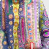 Gitte | Artystyczny sweter pleciony